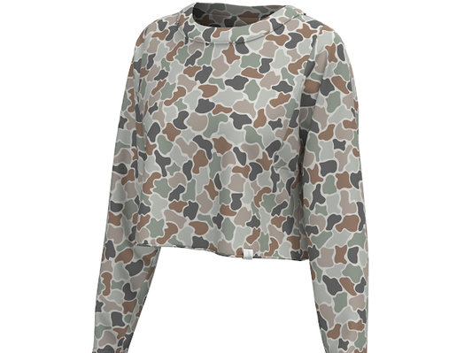 LG BOXY CROP LS TEE FCF