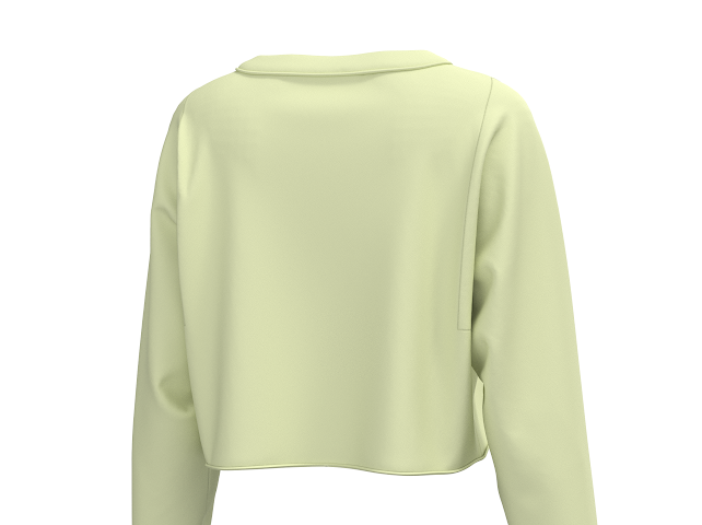 LG BOXY CROP LS TEE LTCH