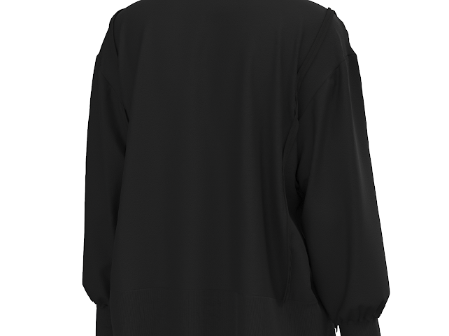 LG DAILY CREW BLK