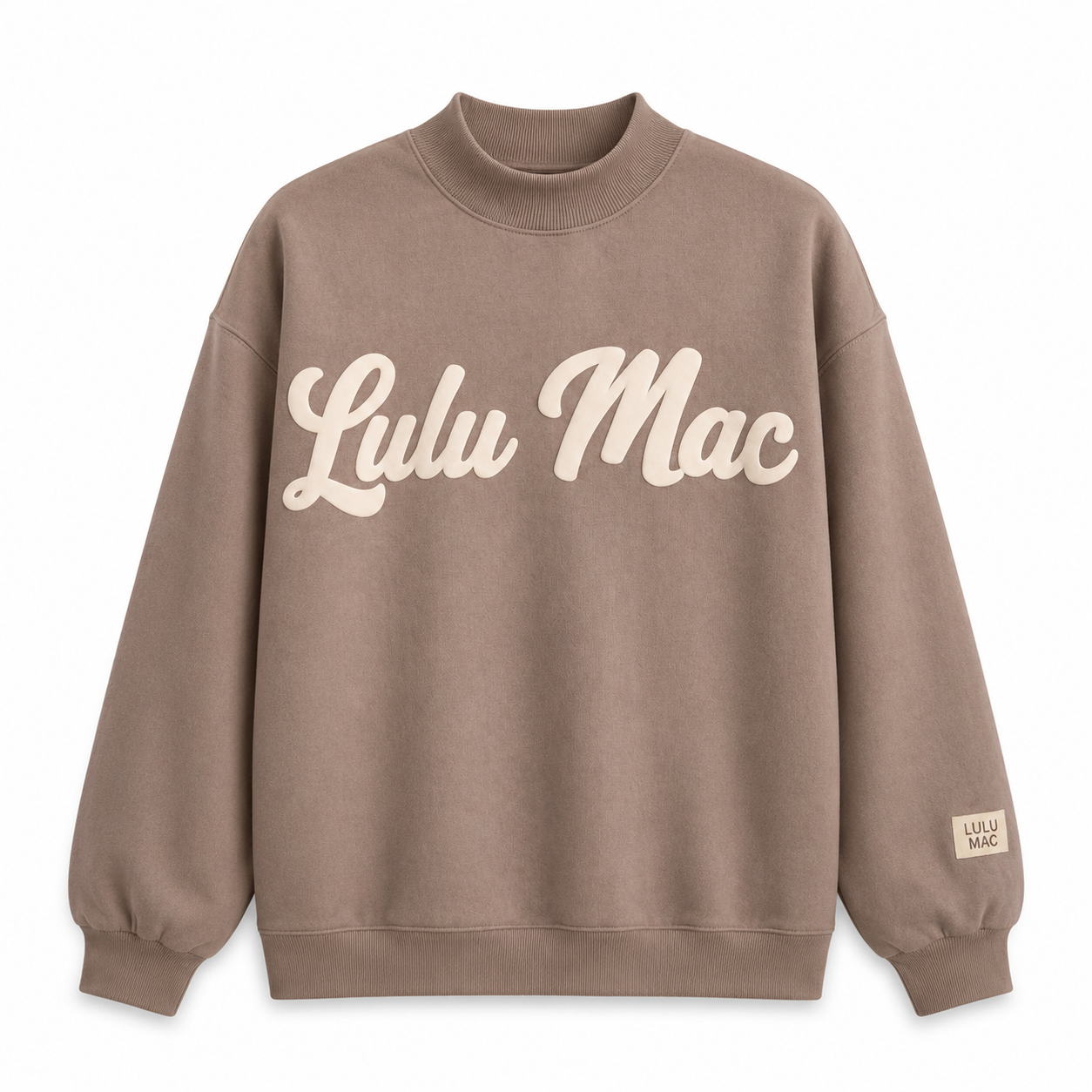 LULUMAC SCRIPT BROWN / CREAM