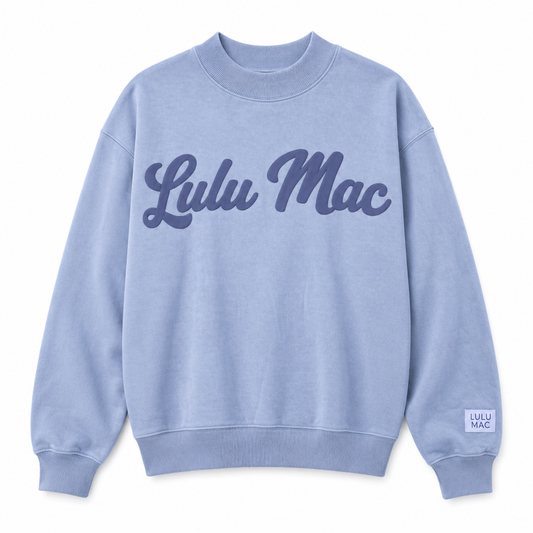 LULUMAC SCRIPT BLUE