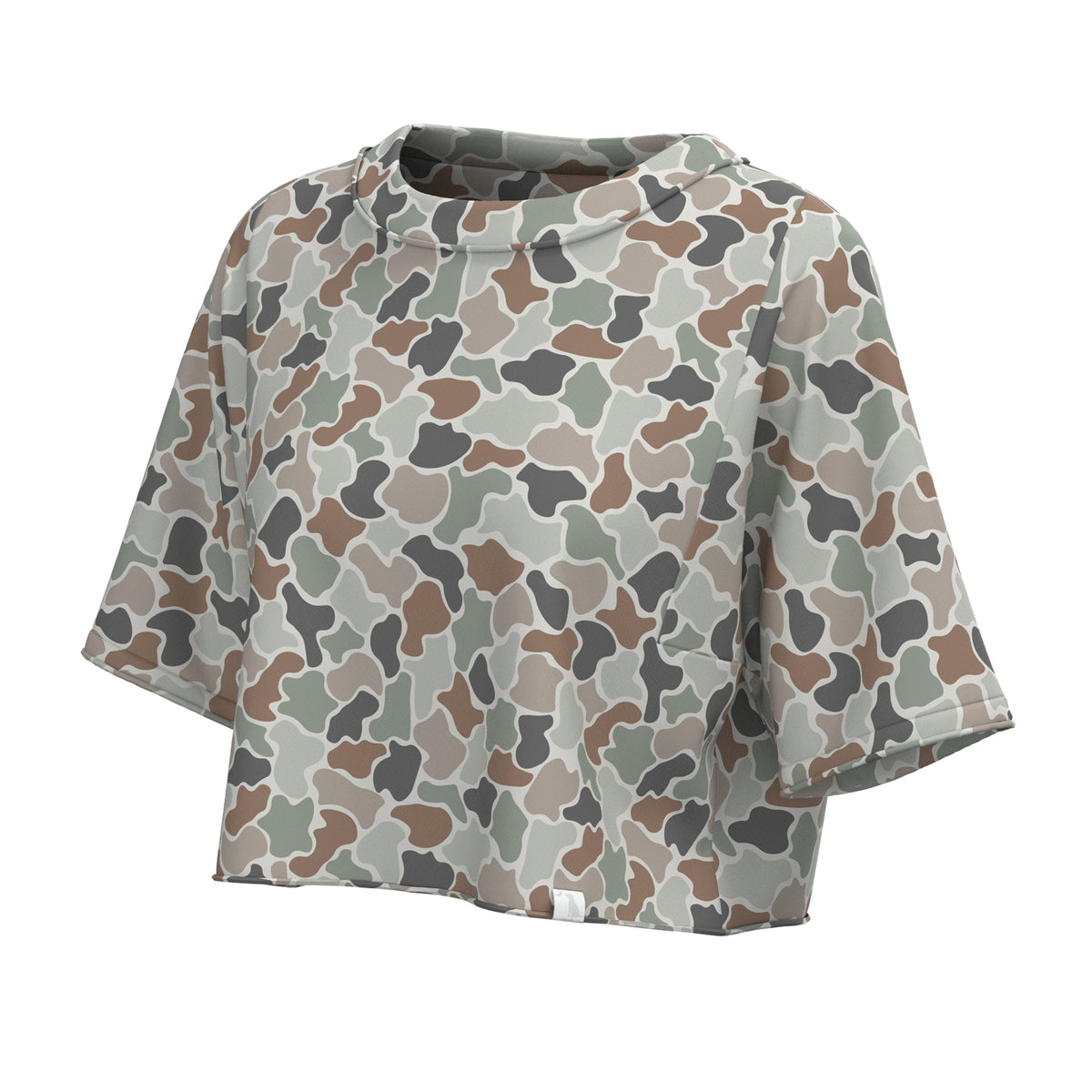 LG BOXY CROP TEE FCF